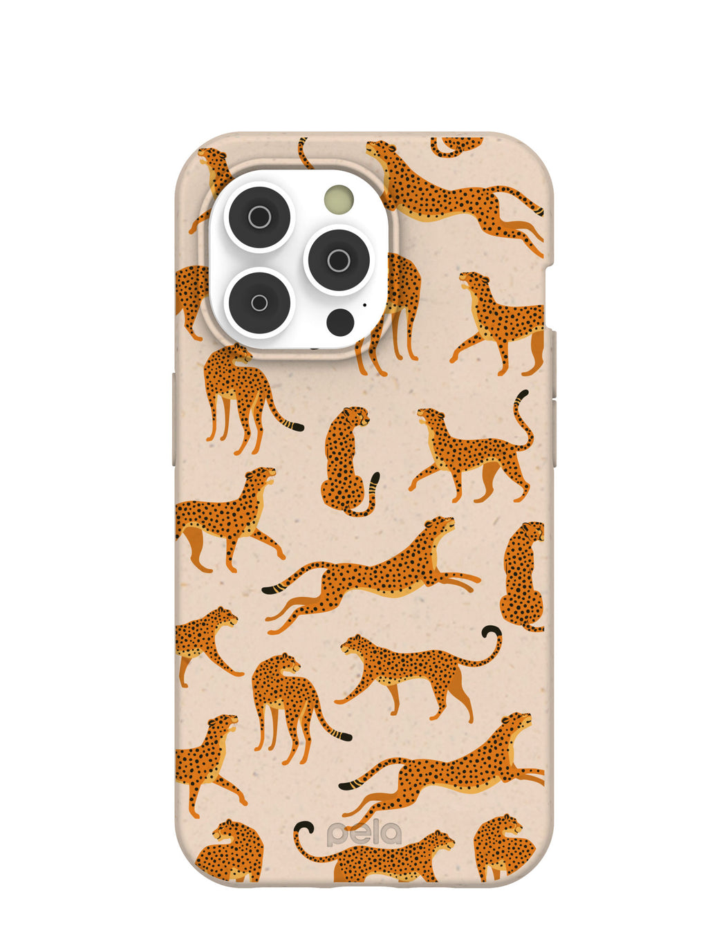 Seashell Wild Cats iPhone 14 Pro Case with MagSafe Module