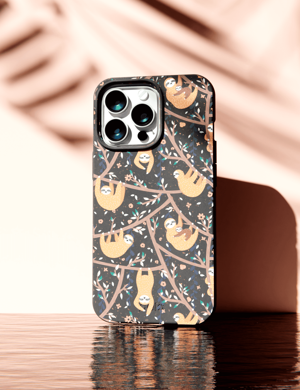 Black Jungle Sloths Google Pixel 6 Case