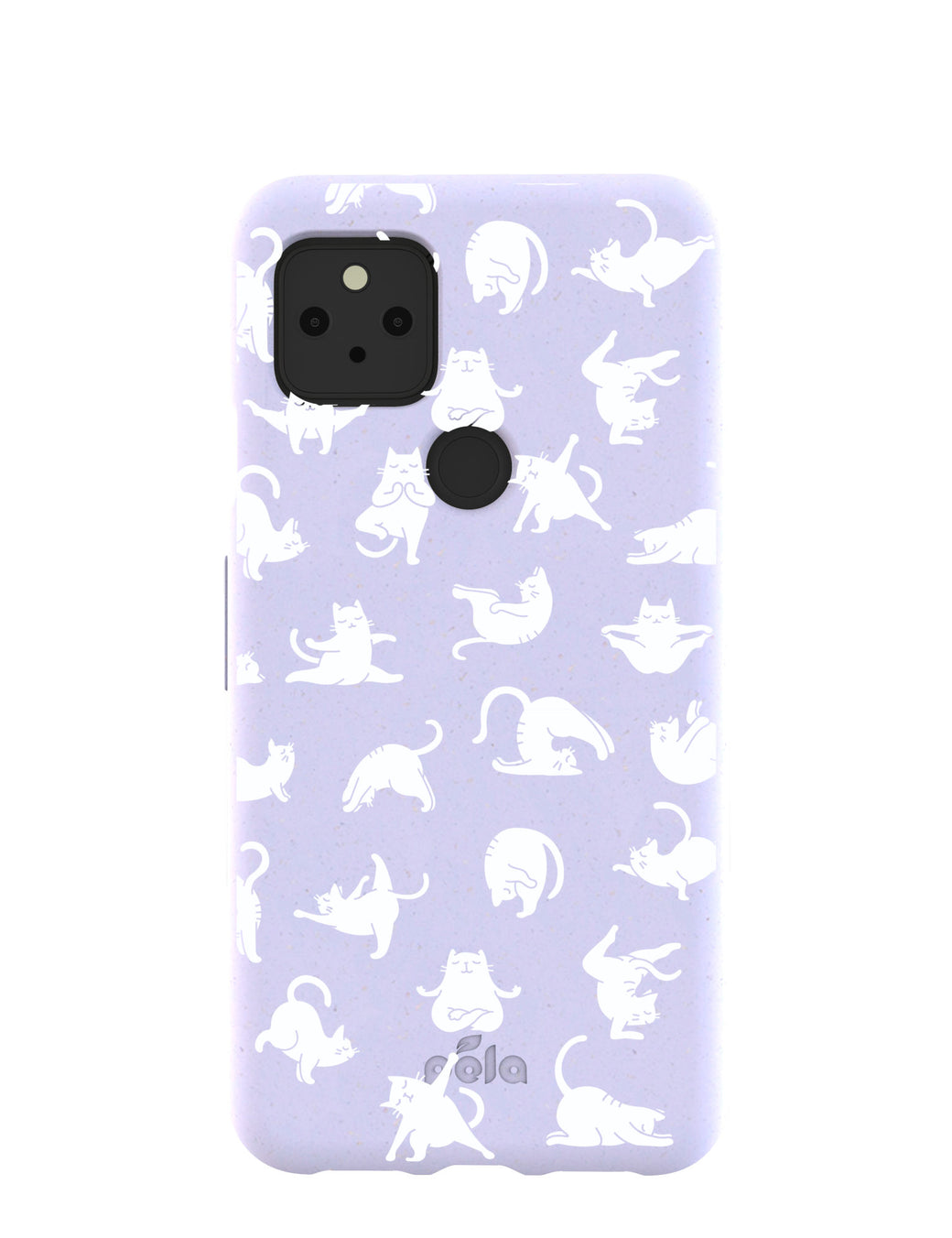 Lavender Yoga Cat Google Pixel 5 Case