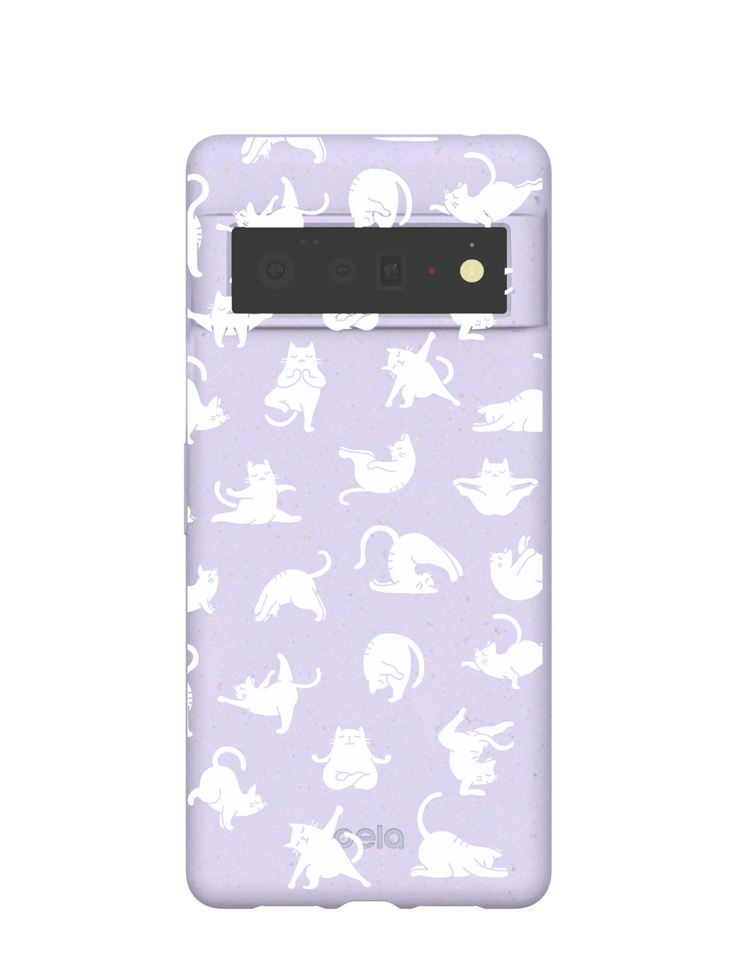 Lavender Yoga Cat Google Pixel 6 Pro Case