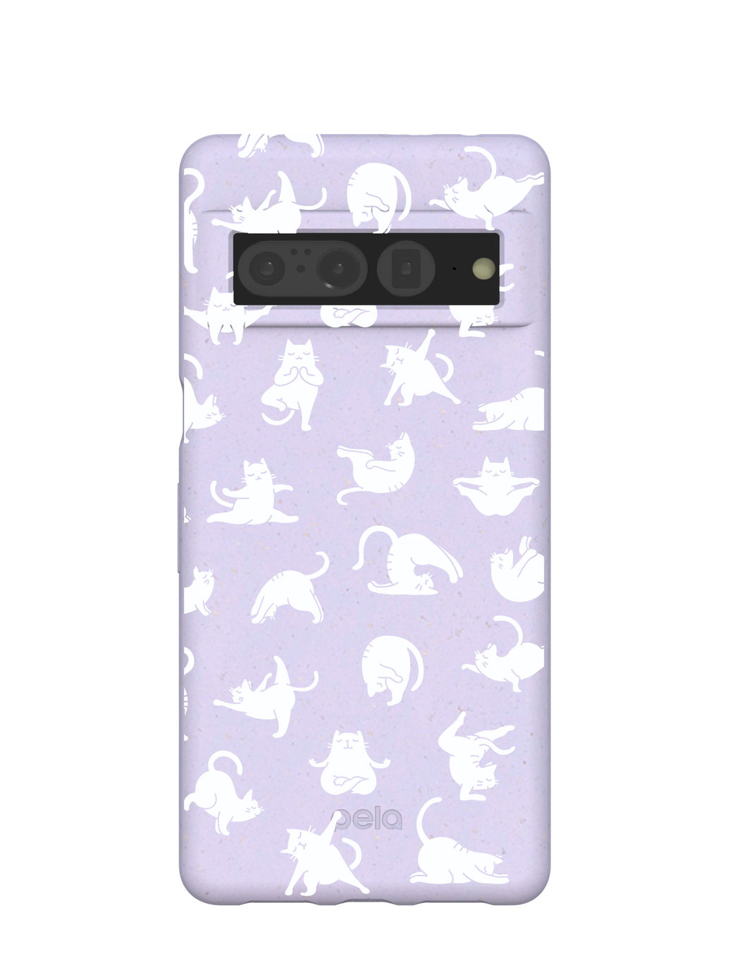 Lavender Yoga Cat Google Pixel 7 Pro Case