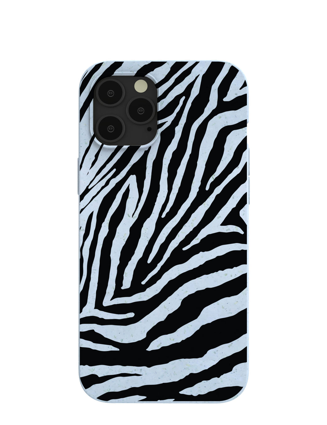 Powder Blue Zebra iPhone 12 Pro Max Case