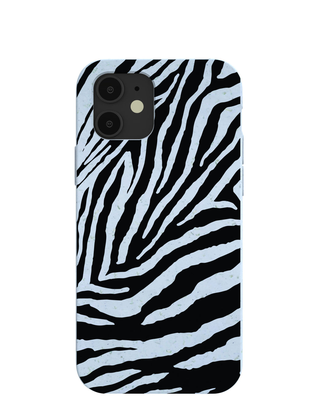 Powder Blue Zebra iPhone 12/ iPhone 12 Pro Case