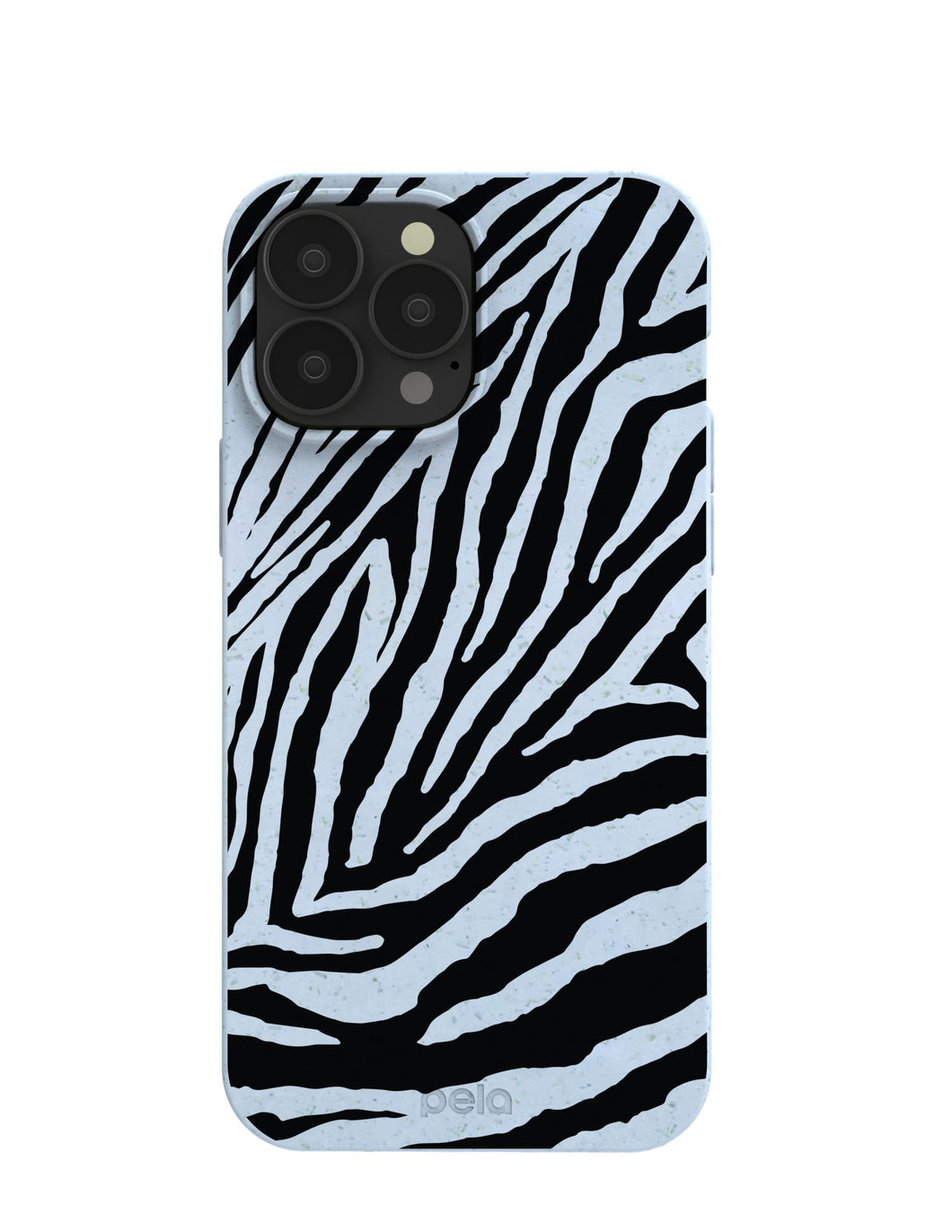 Powder Blue Zebra iPhone 13 Pro Max Case