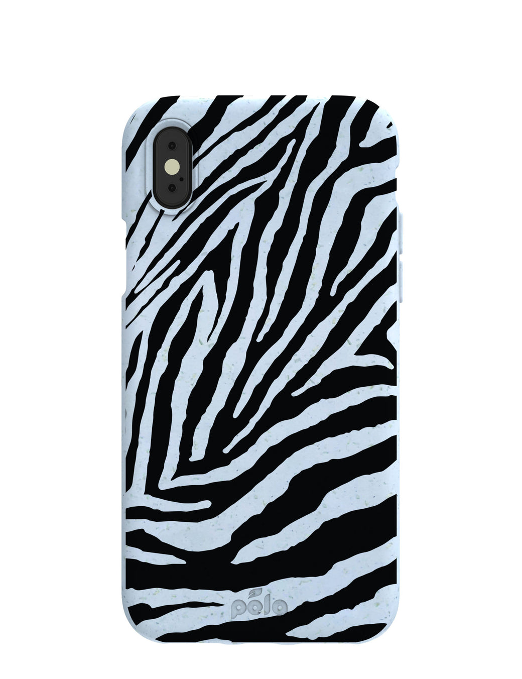 Powder Blue Zebra iPhone X Case