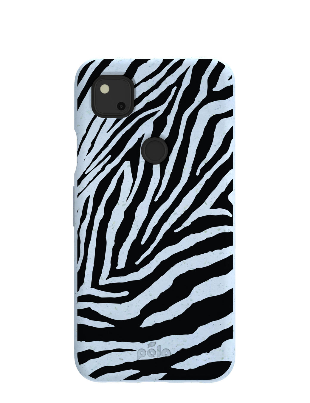 Powder Blue Zebra Google Pixel 4a Case