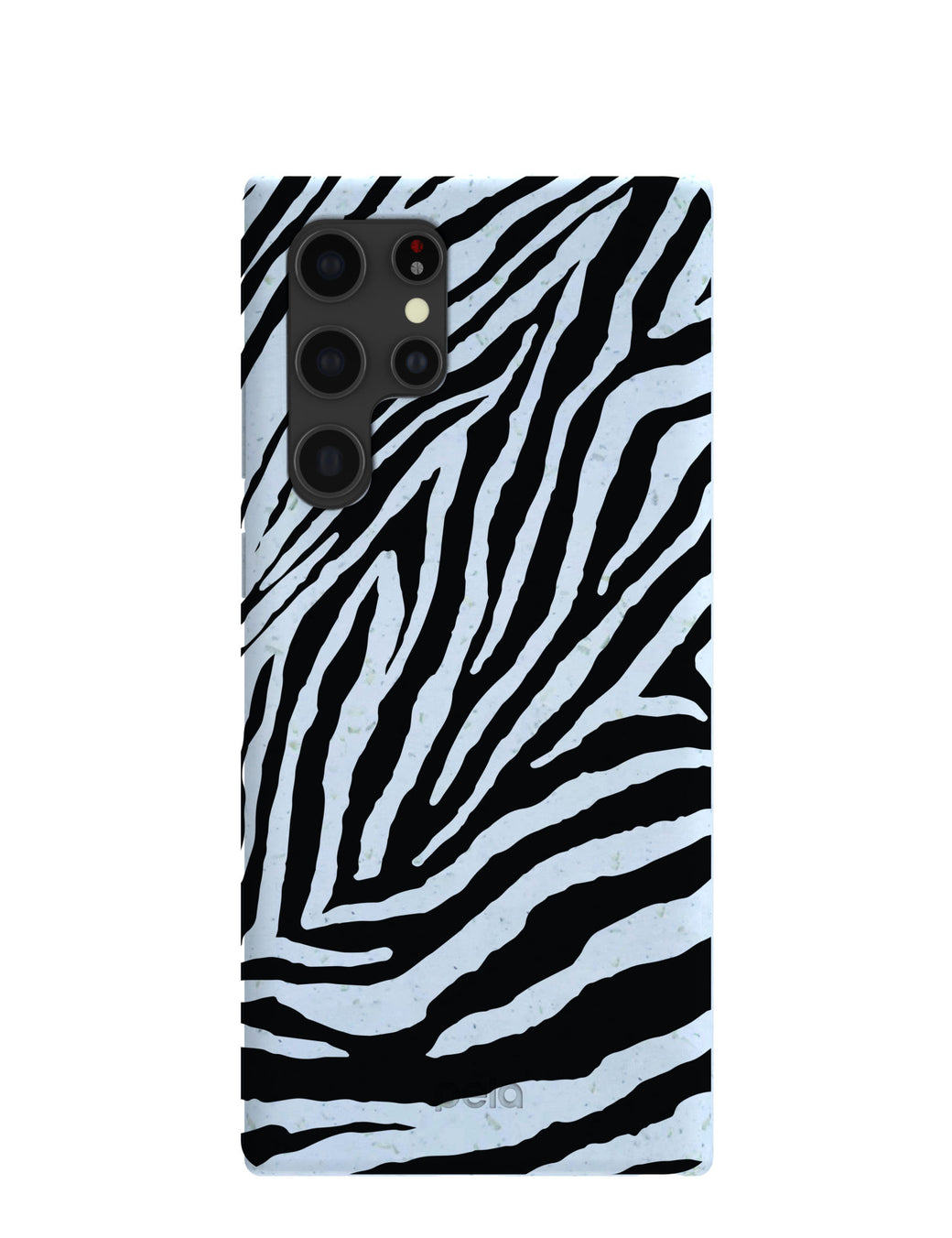 Powder Blue Zebra Samsung Galaxy S22 Ultra Case