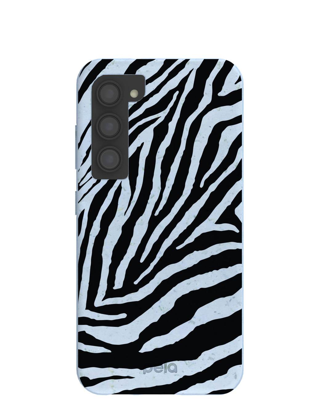Powder Blue Zebra Samsung Galaxy S23 Case
