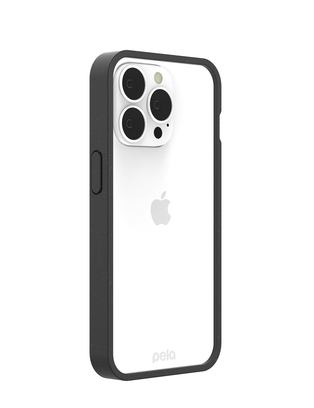 Clear iPhone 13 Pro Case with Black Ridge