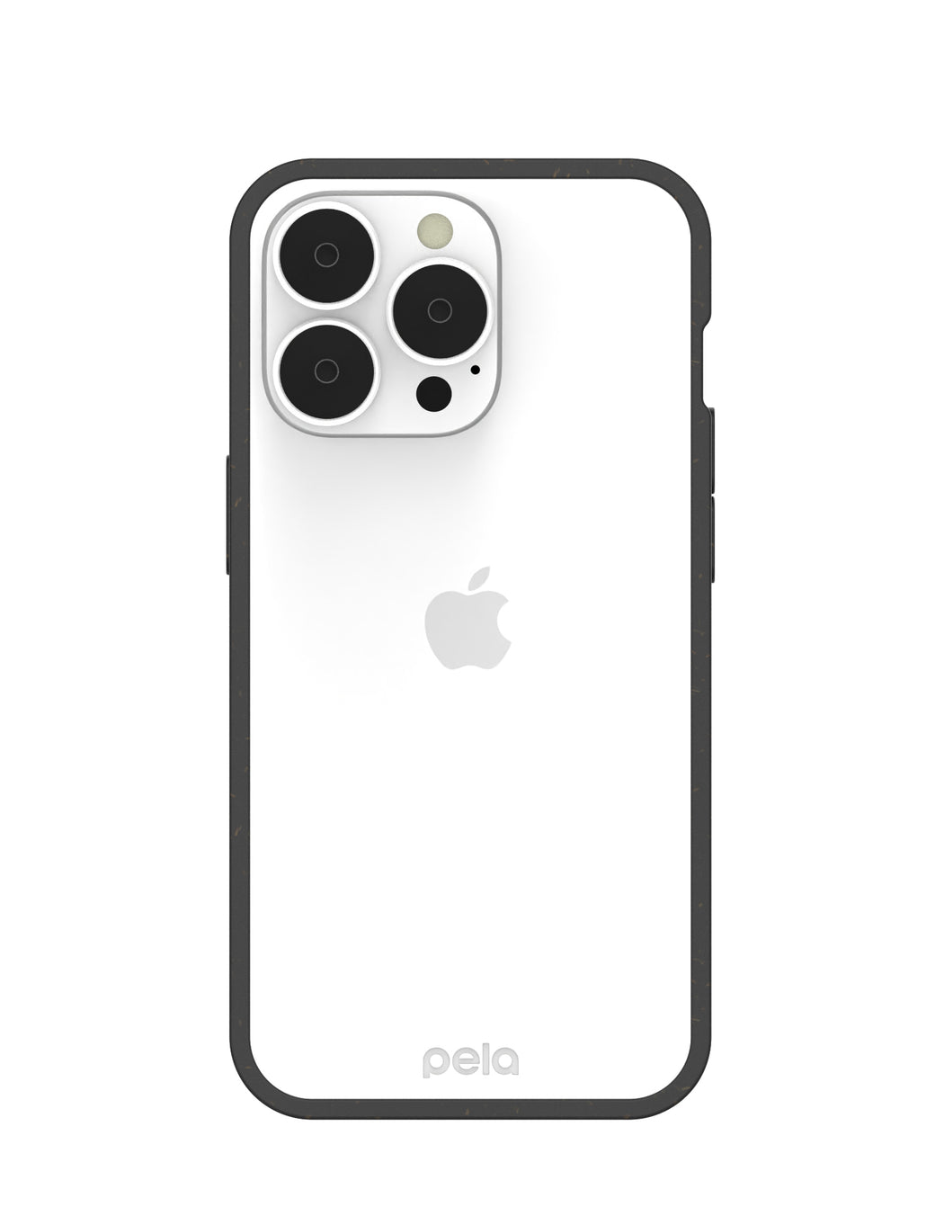 Clear iPhone 13 Pro Case with Black Ridge