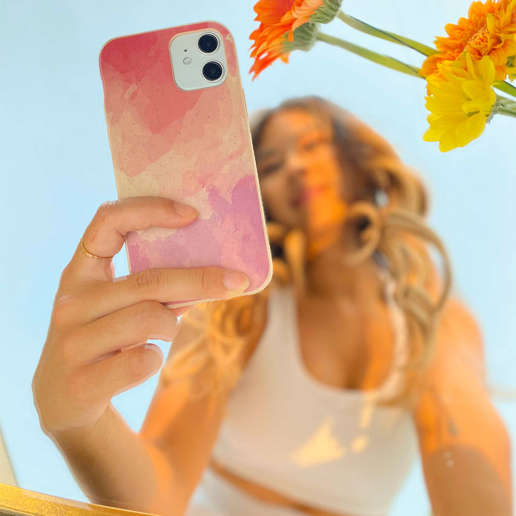 Seashell Pink Haze iPhone 12/ iPhone 12 Pro Case